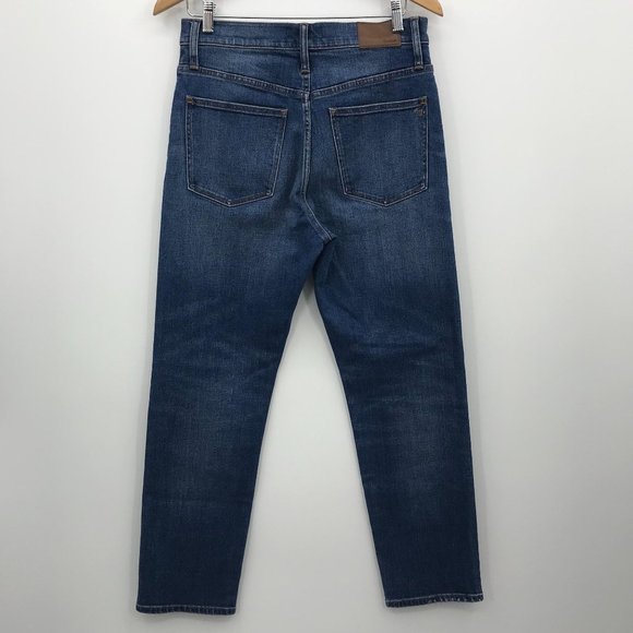Madewell Classic Straight Jean Medium Wash Blue 29 - Picture 5 of 11